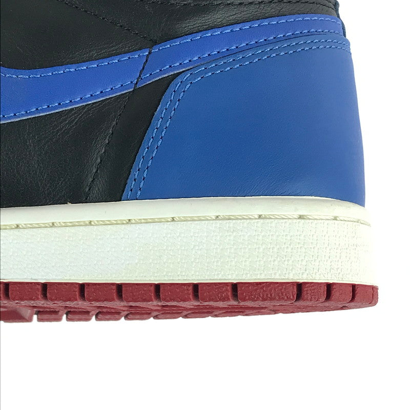 【中古】【メンズ】 NIKE ナイキ AIR JORDAN 1 RETRO HIGH "TOP 3" 555088-026 エアジョーダン 1 レトロ ハイ オリジナル "TOP3" スニーカー 靴 160-241103-mo-01-tag サイズ：26cm US8 カラー："TOP 3"BLACK/BLACK-WHITE 万代Net店