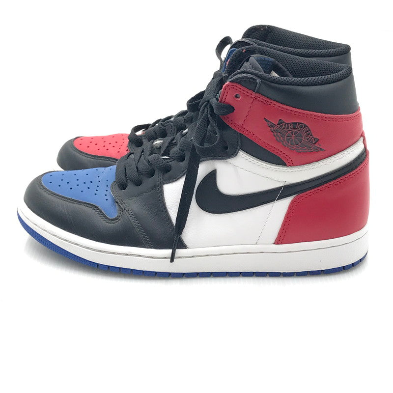 【中古】【メンズ】 NIKE ナイキ AIR JORDAN 1 RETRO HIGH "TOP 3" 555088-026 エアジョーダン 1 レトロ ハイ オリジナル "TOP3" スニーカー 靴 160-241103-mo-01-tag サイズ：26cm US8 カラー："TOP 3"BLACK/BLACK-WHITE 万代Net店