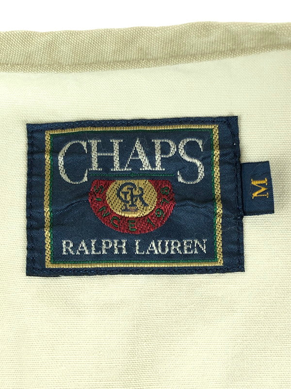 【中古】【メンズ】 RALPH LAUREN ラルフローレン CHAPS チャップス 80's FISHING VEST フィッシングベスト 146-241101-hi-17-tag サイズ：M カラー：ベージュ 万代Net店