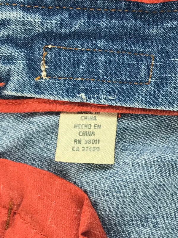 【中古】【メンズ】  INDIGO RED インディゴレッド DENIM PANTS デニムパンツ ボトムス 153-241104-mo-04-tag サイズ：36 カラー：ライトインディゴ 万代Net店