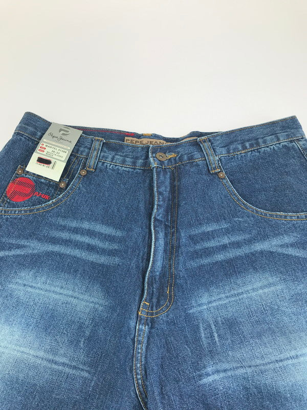 【中古】【未使用品】【メンズ】  PEPE JEANS LONDON ペペジーンズロンドン BAGGY DENIM PANTS バギーデニムパンツ ボトムス 153-241104-mo-06-tag サイズ：36 カラー：MS USED TINTED/LEATH 万代Net店