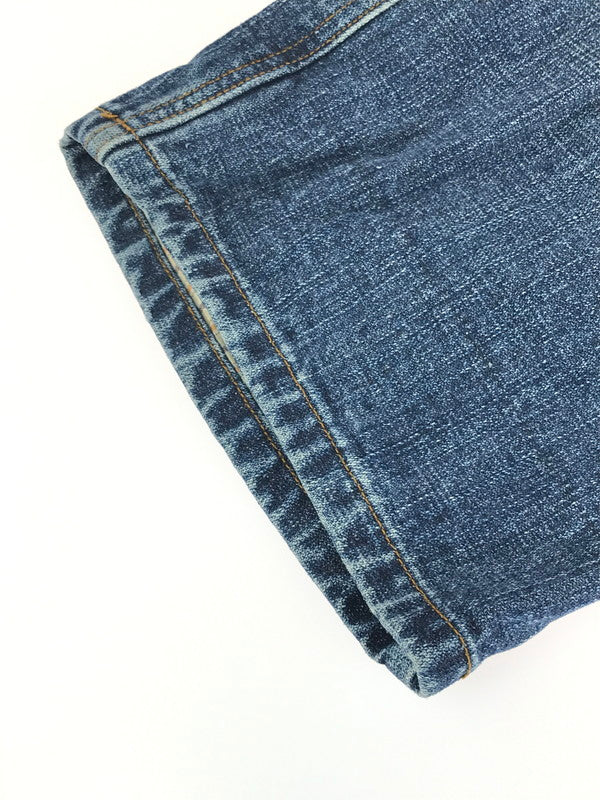 【中古】【メンズ】  DAVOUCCI ダヴォッチ BAGGY DENIM PANTS 刺繍入りバギーデニムパンツ ボトムス 153-241104-mo-05-tag サイズ：32 カラー：インディゴ 万代Net店