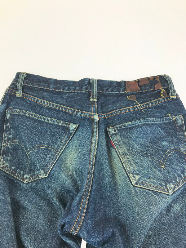 【中古】【メンズ】  F.O.B FACTORY FOBファクトリー SELVEDGE DENIM PANTS F151 セルヴィッチ デニムパンツ ボトムス 156-241104-mo-09-tag サイズ：30-34 カラー：インディゴ 万代Net店