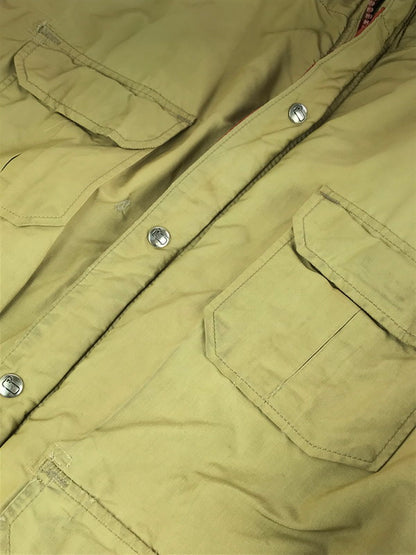 【現状渡し品】【メンズ】 WOOLRICH ウールリッチ VINTAGE 70’s 中綿ジャケット ヴィンテージ 70年代 トップス アウター 146-241119-yk-04-tag サイズ：L カラー：ベージュ系 万代Net店