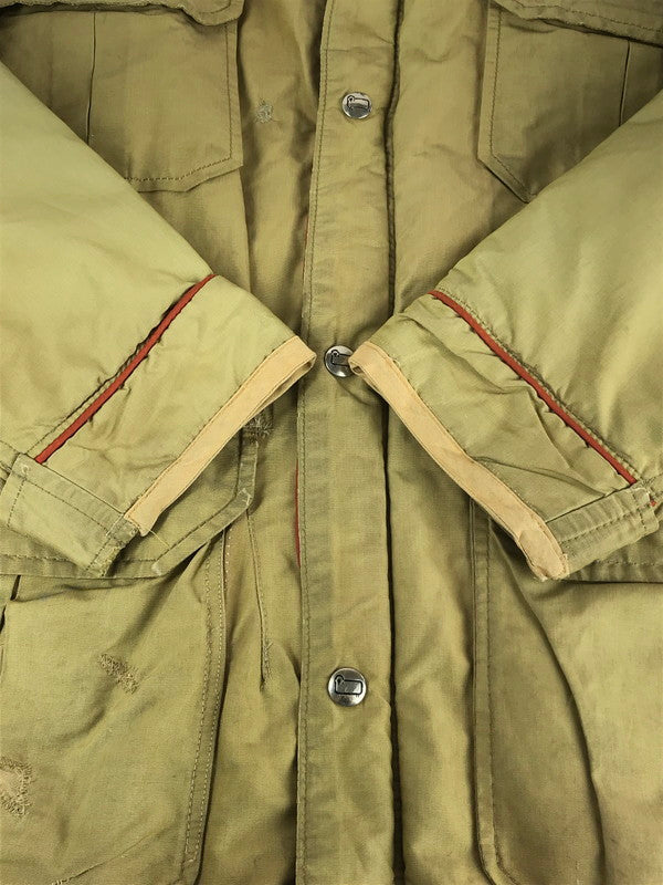 【現状渡し品】【メンズ】 WOOLRICH ウールリッチ VINTAGE 70’s 中綿ジャケット ヴィンテージ 70年代 トップス アウター 146-241119-yk-04-tag サイズ：L カラー：ベージュ系 万代Net店