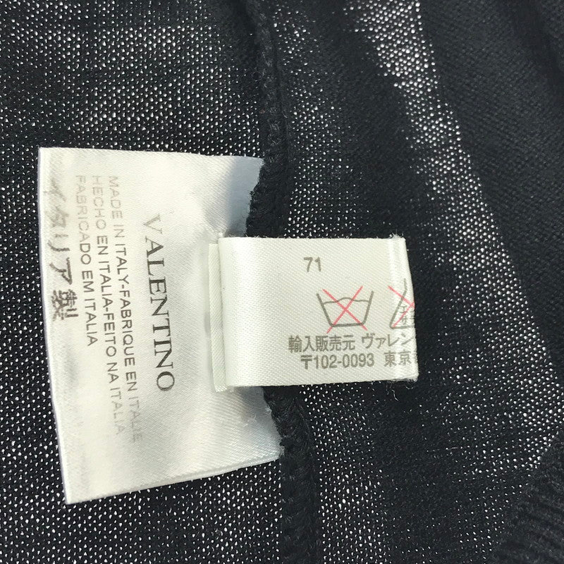 【中古品】【レディース】 ウールカーディガン カーディガン 長袖 トップス 168-241121-SS-07-tag カラー：ブラック 万代Net店