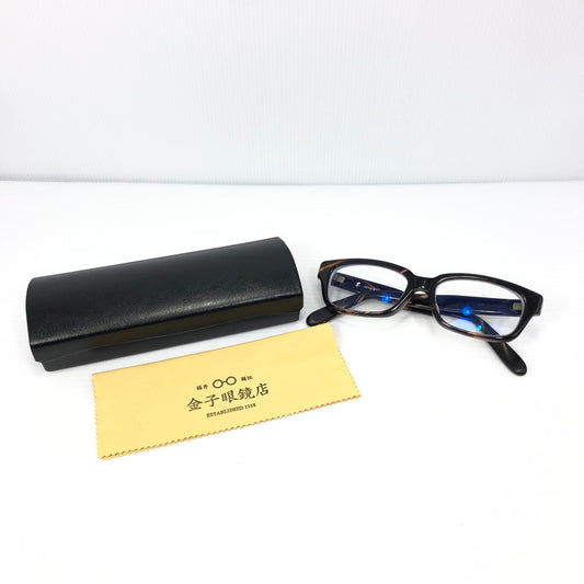 【中古品】【メンズ】  金子眼鏡 掌 TANA-GOKORO たなごころ T701 手造 眼鏡 度あり アイウェア アクセサリー 203-250115-hi-11-tag サイズ：なし カラー：ブラック/べっ甲柄 万代Net店