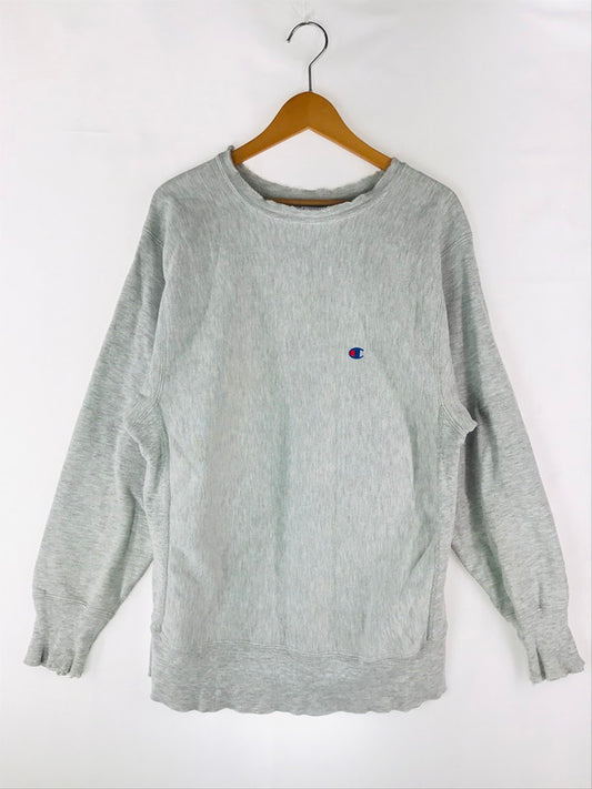 【中古】【メンズ】 Champion チャンピオン REVERSE WEAVE 90S USA製 CREWNECK SWEATSHIRT リバースウィーブ 90年代 クルーネック スウェット トップス トレーナー 146-241106-mo-08-tag サイズ：L カラー：グレー 万代Net店