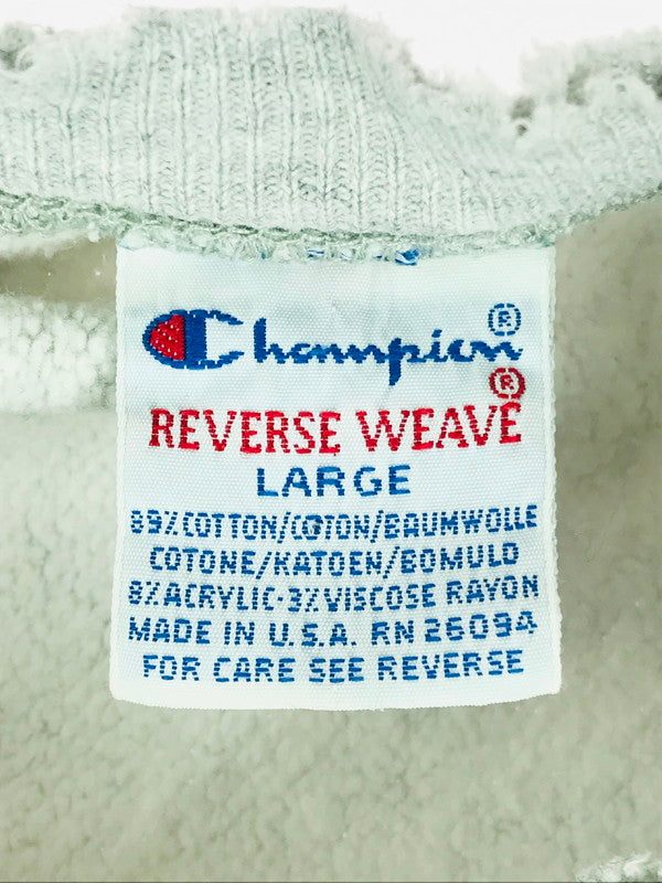 【中古】【メンズ】 Champion チャンピオン REVERSE WEAVE 90S USA製 CREWNECK SWEATSHIRT リバースウィーブ 90年代 クルーネック スウェット トップス トレーナー 146-241106-mo-08-tag サイズ：L カラー：グレー 万代Net店