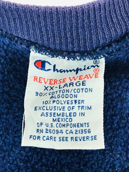 【中古】【メンズ】 Champion チャンピオン REVERSE WEAVE 90S CREWNECK SWEATSHIRT リバースウィーブ 90年代 メキシコ製 クルーネック スウェット トップス トレーナー 146-241106-mo-09-tag サイズ：XXL カラー：パープル 万代Net店