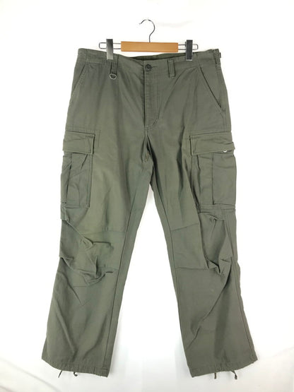 【中古品】【メンズ】 uniform experiment ユニフォームエクスペリメント UE-160002 16SS BACK SATIN CARGO PANT バックサテンカーゴパンツ ボトムス 153-241114-ki-14-tag サイズ：3 カラー：カーキ 万代Net店