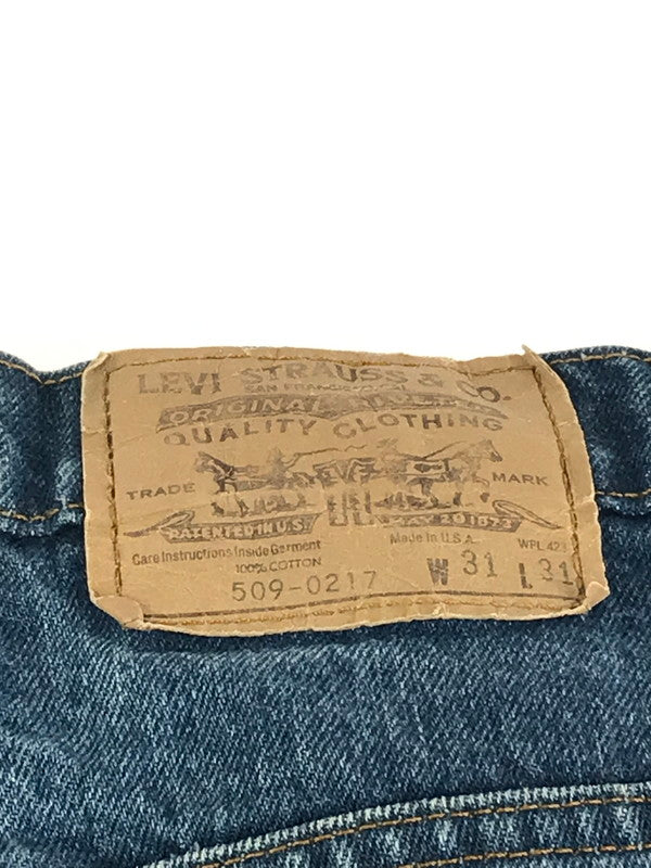 【中古品】【メンズ】 Levi's リーバイス 509-0217 オレンジタブ 83年11月製造 USA製 ヴィンテージ デニムパンツ ボトムス 157-241114-ki-18-tag サイズ：31 カラー：インディゴ 万代Net店