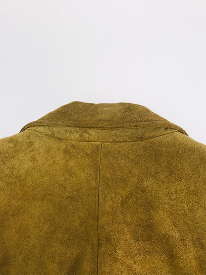 【現状渡し品】【メンズ】  OLD GAP オールド ギャップ 90S SUEDE LEATHER JACKET スエードレザージャケット アウター 146-241112-na-04-tag サイズ：表記サイズなし カラー：ブラウン 万代Net店