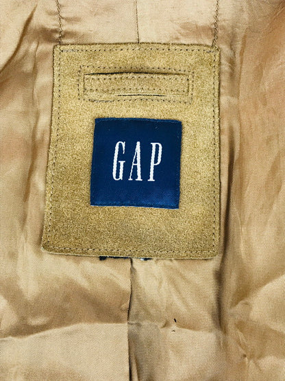 【現状渡し品】【メンズ】  OLD GAP オールド ギャップ 90S SUEDE LEATHER JACKET スエードレザージャケット アウター 146-241112-na-04-tag サイズ：表記サイズなし カラー：ブラウン 万代Net店