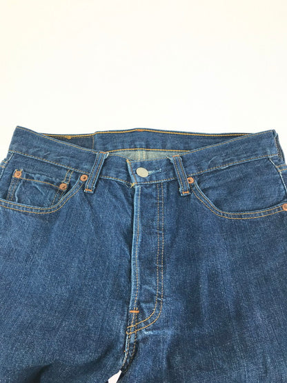 【中古品】【メンズ】 Levi's リーバイス 501-01 フィリピン製 ボタンフライデニムパンツ ボトムス 157-241114-ki-20-tag サイズ：30 カラー：インディゴ 万代Net店