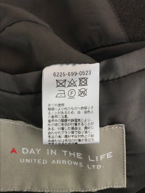 【中古品】【メンズ】 UNITED ARROWS ユナイテッドアローズ A DAY IN THE LIFE CHESTER COAT 6225-699-0523 チェスターコート アウター 147-241117-mo-14-tag サイズ：S カラー：グリーン系 万代Net店