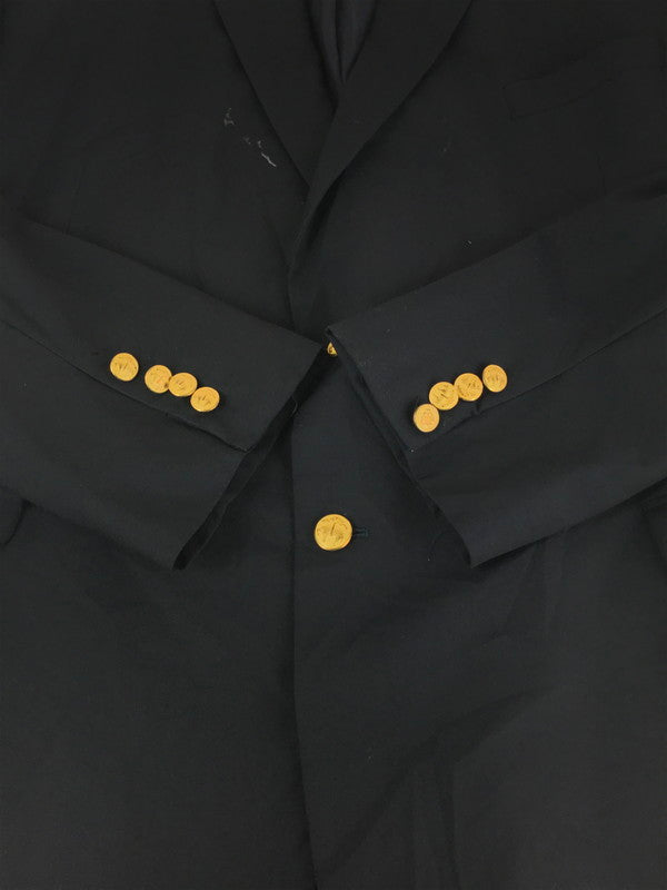 【中古品】【メンズ】  BROOKS BROTHERS ブルックスブラザーズ × LORO PIANA ロロピアーナ 51033026 TAILORED JACKET テーラードジャケット アウター 金ボタン 146-241117-mo-13-tag サイズ：50R カラー：ネイビー 万代Net店