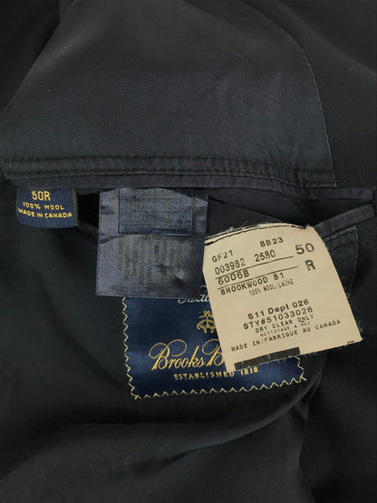 【中古品】【メンズ】  BROOKS BROTHERS ブルックスブラザーズ × LORO PIANA ロロピアーナ 51033026 TAILORED JACKET テーラードジャケット アウター 金ボタン 146-241117-mo-13-tag サイズ：50R カラー：ネイビー 万代Net店