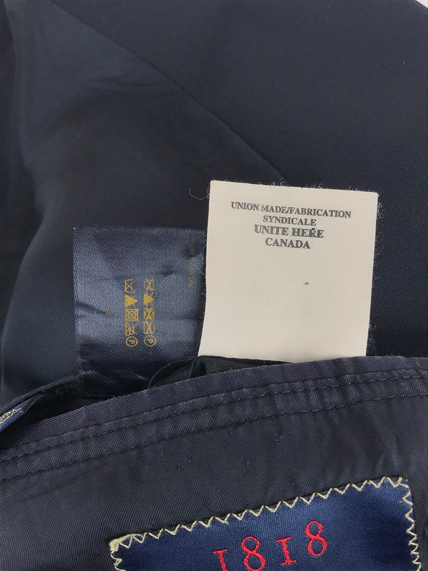 【中古品】【メンズ】  BROOKS BROTHERS ブルックスブラザーズ × LORO PIANA ロロピアーナ 51033026 TAILORED JACKET テーラードジャケット アウター 金ボタン 146-241117-mo-13-tag サイズ：50R カラー：ネイビー 万代Net店