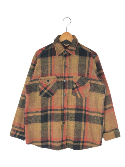 【現状渡し品】【メンズ】  FROSTPROOF フロストプルーフ 60'S CHECK SHIRT チェックシャツ 長袖シャツ 146-241113-na-08-tag サイズ：表記サイズなし 下記参照 カラー：ブラウン系 万代Net店