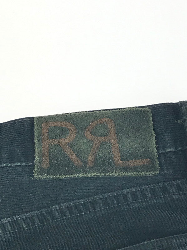 【中古品】【メンズ】 RRL ダブルアールエル 116569 ブーツカット コーデュロイパンツ ボトムス 156-241114-ki-09-tag サイズ：32 カラー：ブラック 万代Net店