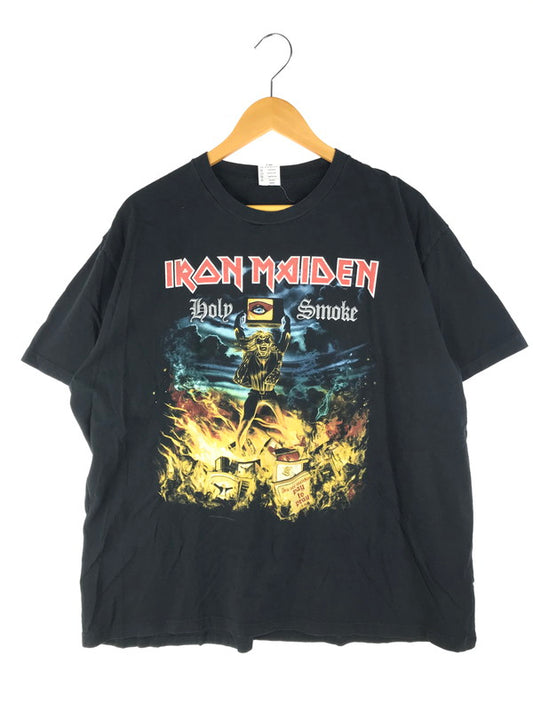 【中古品】【メンズ】 PACIFIC パシフィック ARON MAIDEN HOLY SMOKE T-SHIRT アロン メイデン ホーリー スモーク Tシャツ 半袖Tシャツ トップス 146-250325-ss-07-tag サイズ：L カラー：ブラック 万代Net店