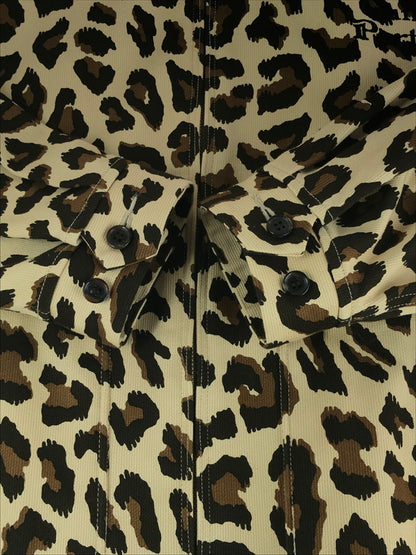 【中古美品】【メンズ】 WACKO MARIA ワコマリア MCGREGOR マクレガー 113113104 LEOPARD JACKET レオパード ジャケット ライトアウター 142-241113-na-02-tag サイズ：L カラー：マルチカラー 万代Net店