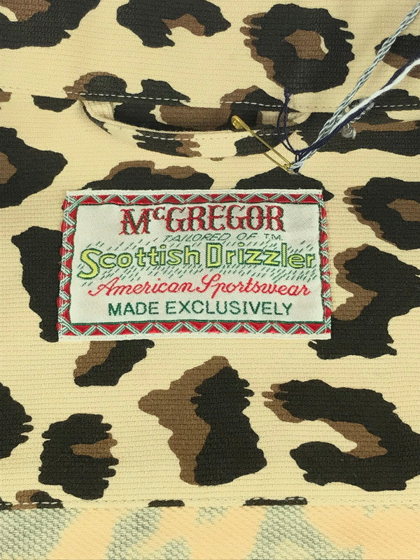 【中古美品】【メンズ】 WACKO MARIA ワコマリア MCGREGOR マクレガー 113113104 LEOPARD JACKET レオパード ジャケット ライトアウター 142-241113-na-02-tag サイズ：L カラー：マルチカラー 万代Net店