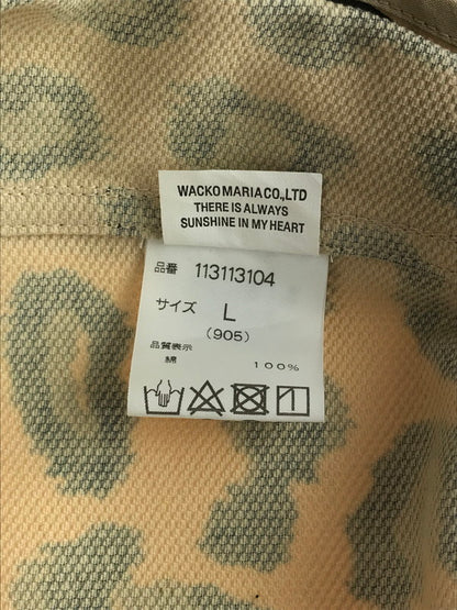 【中古美品】【メンズ】 WACKO MARIA ワコマリア MCGREGOR マクレガー 113113104 LEOPARD JACKET レオパード ジャケット ライトアウター 142-241113-na-02-tag サイズ：L カラー：マルチカラー 万代Net店