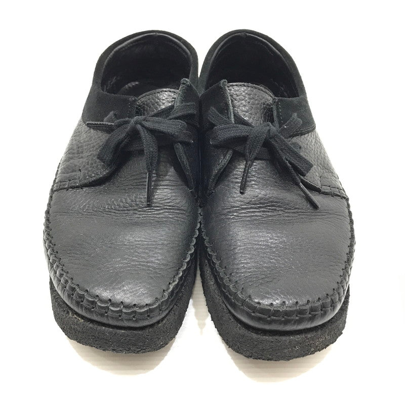 【中古品】【メンズ】  PADMORE & BARNES パドモアアンドバーンズ 別注 モカシンシューズ 靴 164-241112-yk-20-tag サイズ：表記なし カラー：BLACK 万代Net店