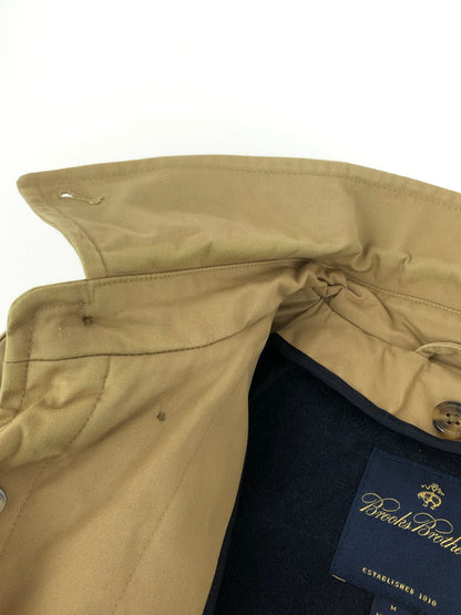 【現状渡し品】【メンズ】 Brooks Brothers ブルックスブラザーズ BROOKS BROTHERS ウールライナー付 SOUTIEN COLLAR COAT 147-241128-hi-21-tag サイズ：M カラー：ベージュ 万代Net店