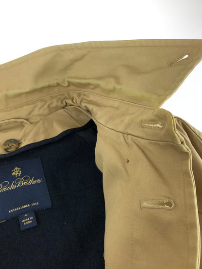 【現状渡し品】【メンズ】 Brooks Brothers ブルックスブラザーズ BROOKS BROTHERS ウールライナー付 SOUTIEN COLLAR COAT 147-241128-hi-21-tag サイズ：M カラー：ベージュ 万代Net店
