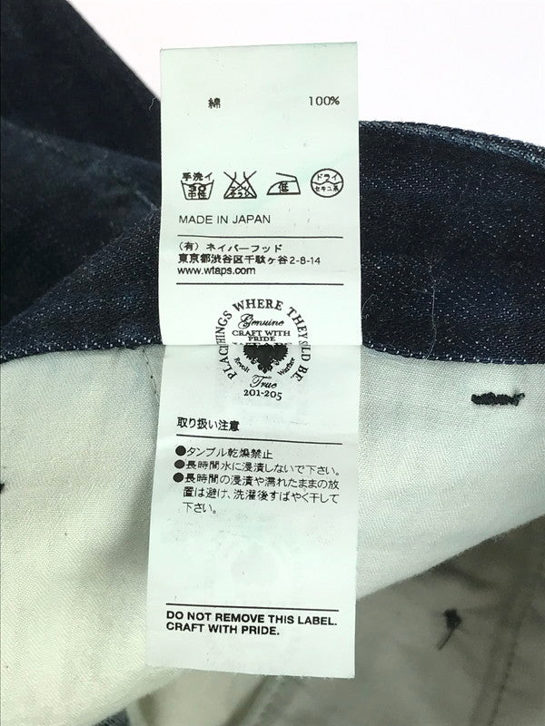 【中古品】【メンズ】 WTAPS ダブルタップス WTAPS 14SS KHAKI DENIM TROUSER 141LTDT-PTM01 カーキ デニムトラウザー デニムパンツ 142-241121-hi-03-tag サイズ：S カラー：インディゴ 万代Net店