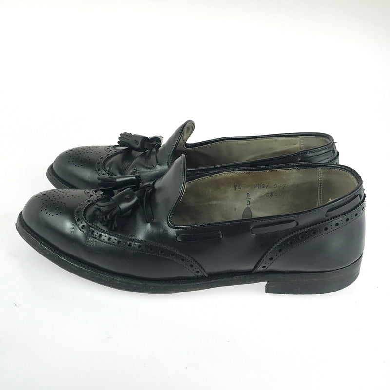 【中古品】【メンズ】 ALDEN オールデン CALFSKIN TASSEL LOAFER 3800 カーフスキン タッセル ローファー 靴 164-241112-yk-25-tag サイズ：8.5 カラー：BLACK 万代Net店