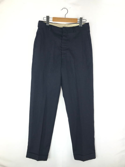 【中古品】【メンズ】  VINTAGE ヴィンテージ 50S WOOL COTTON SLACKS PANTS 50年代 ウール コットン スラックスパンツ ボトムス LEEジップ TALONホック 157-241117-mo-18-tag カラー：ブラック 万代Net店