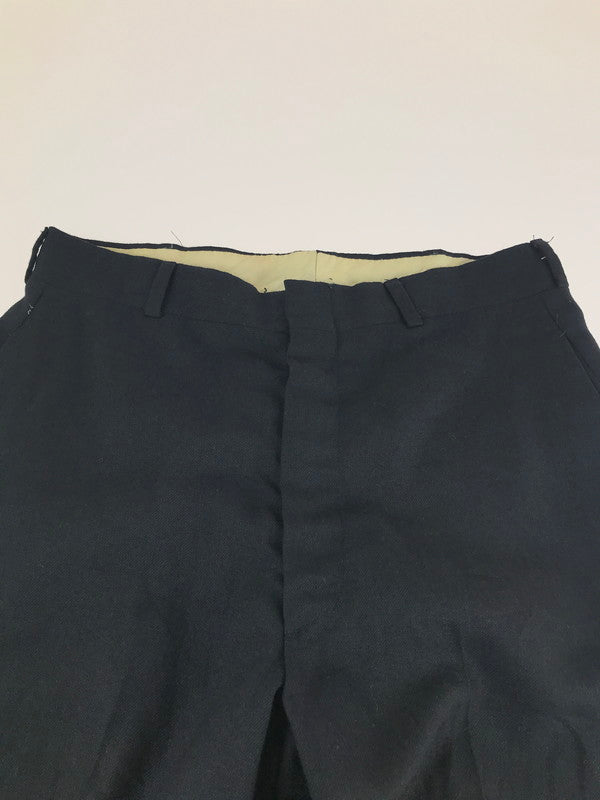 【中古品】【メンズ】  VINTAGE ヴィンテージ 50S WOOL COTTON SLACKS PANTS 50年代 ウール コットン スラックスパンツ ボトムス LEEジップ TALONホック 157-241117-mo-18-tag カラー：ブラック 万代Net店