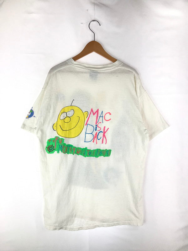 【中古品】【メンズ】  THE BROCKUM COLLECTION ブロックム コレクション PAUL MCCARTNEY VINTAGE WORLD TOUR TEE ポール マッカートニー ヴィンテージ ワールド ツアー Tシャツ トップス 146-241117-mo-01-tag サイズ：one カラー：ホワイト 万代Net店