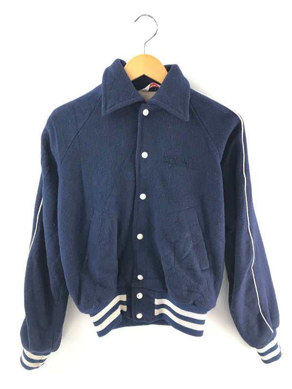 【現状渡し品】【メンズ】  EMPIRE エンパイア 80S WOOL STADIUM JACKET 80年代 スタジアムジャケット アウター 146-250131-mo-29-tag サイズ：S カラー：ネイビー 万代Net店