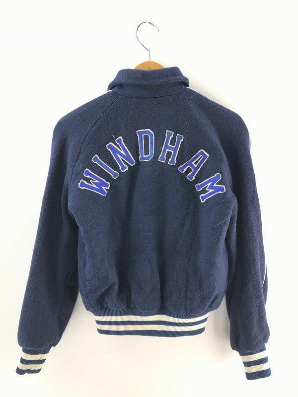 【現状渡し品】【メンズ】 EMPIRE エンパイア 80S WOOL STADIUM JACKET 80年代 スタジアムジャケット アウター 146-250131-mo-29-tag サイズ：S カラー：ネイビー 万代Net店