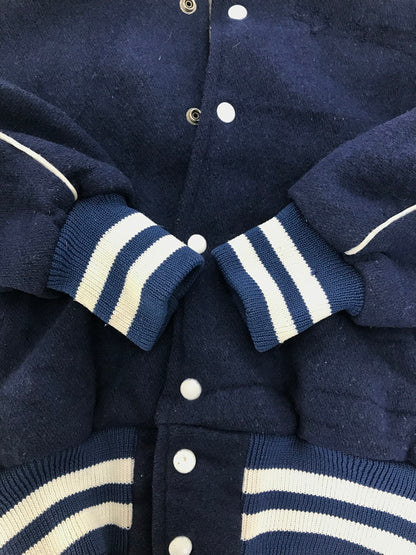 【現状渡し品】【メンズ】 EMPIRE エンパイア 80S WOOL STADIUM JACKET 80年代 スタジアムジャケット アウター 146-250131-mo-29-tag サイズ：S カラー：ネイビー 万代Net店