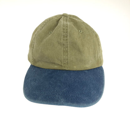 【中古品】【メンズ】  FALCON HEAD WEAR ファルコン ヘッドウェア 90’s 6-PANEL CAP 6パネル キャップ 帽子 185-241115-yk-27-tag サイズ：F カラー：オリーブ/インディゴ 万代Net店