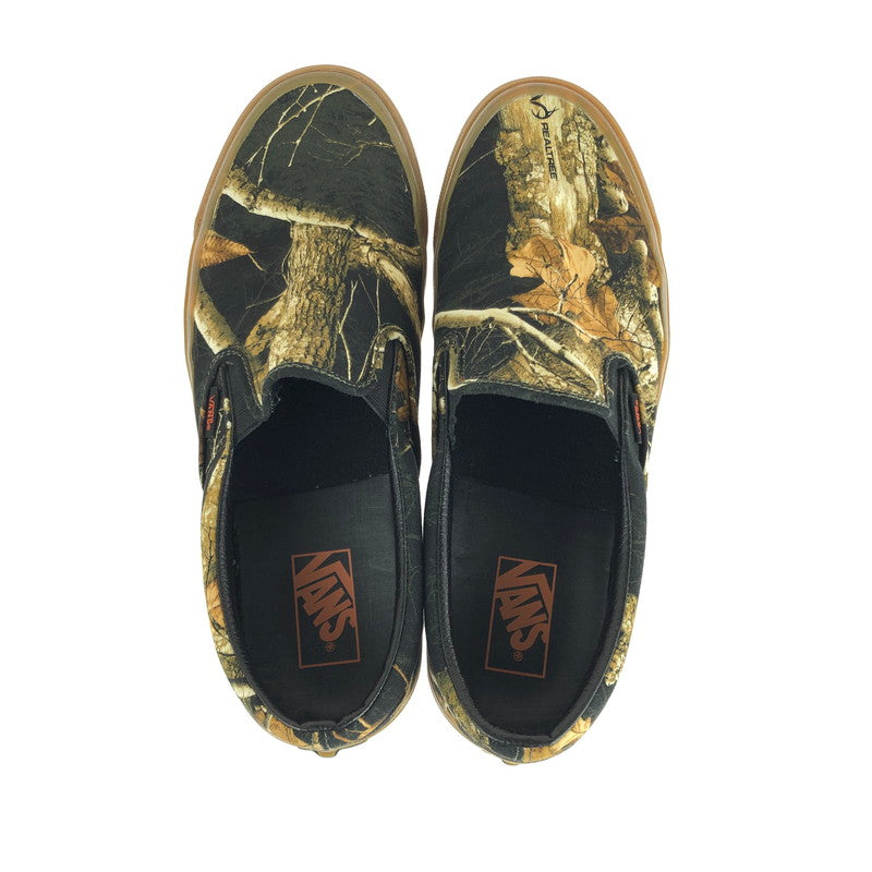 【中古美品】【メンズ】 VANS バンズ CLASSIC SLIP-ON 98 DX VN0A7Q580QR クラシック スリッポン 98 DX スニーカー 靴 162-241115-yk-24-tag サイズ：29cm/US11 カラー："REALTREE"BLACK 万代Net店