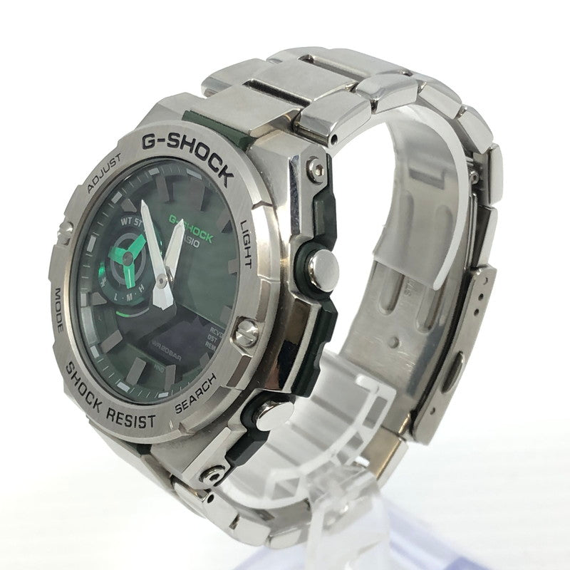 【中古品】【メンズ】 CASIO カシオ G-SHOCK ジーショック GST-B500AD-3AJF タフソーラー 腕時計 196-241117-na-01-tag カラー：シルバー 万代Net店