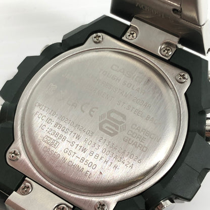 【中古品】【メンズ】 CASIO カシオ G-SHOCK ジーショック GST-B500AD-3AJF タフソーラー 腕時計 196-241117-na-01-tag カラー：シルバー 万代Net店