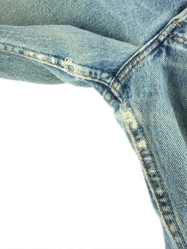 【現状渡し品】【メンズ】 Levi's リーバイス 90’s 501 DENIM PANTS デニムパンツ USA製 157-241119-yk-10-tag サイズ：30 カラー：ライトインディゴ 万代Net店