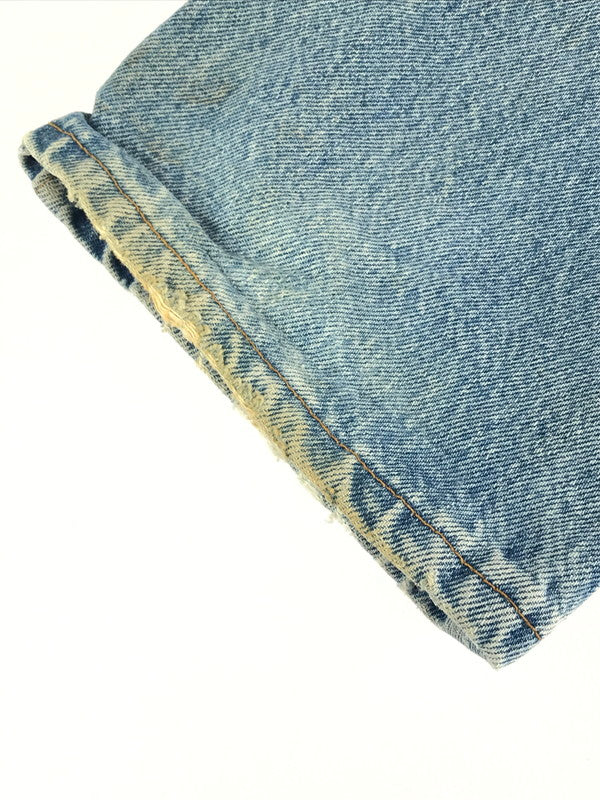 【現状渡し品】【メンズ】 Levi's リーバイス 90’s 501 DENIM PANTS デニムパンツ USA製 157-241119-yk-10-tag サイズ：30 カラー：ライトインディゴ 万代Net店