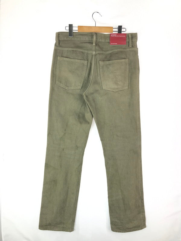 【中古品】【メンズ】 WTAPS ダブルタップス 171WVDT-PTM05 BLUES.SKINNY.CW スキニーパンツ ボトムス 153-241114-ki-10-tag サイズ：M カラー：オリーブ 万代Net店