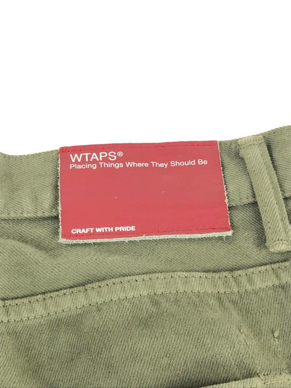 【中古品】【メンズ】 WTAPS ダブルタップス 171WVDT-PTM05 BLUES.SKINNY.CW スキニーパンツ ボトムス 153-241114-ki-10-tag サイズ：M カラー：オリーブ 万代Net店