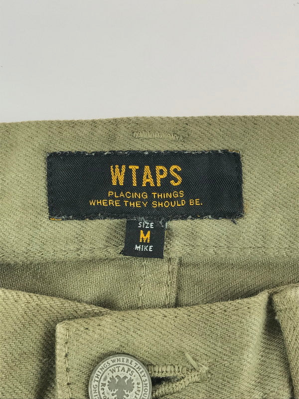 【中古品】【メンズ】 WTAPS ダブルタップス 171WVDT-PTM05 BLUES.SKINNY.CW スキニーパンツ ボトムス 153-241114-ki-10-tag サイズ：M カラー：オリーブ 万代Net店