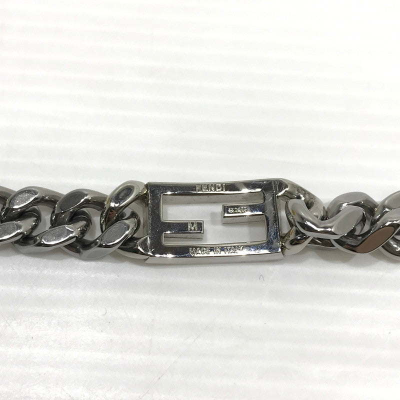 【中古品】【メンズ/レディース】 FENDI フェンディ バゲット ブレスレット アクセサリー 182-241115-yk-06-tag カラー：シルバー 万代Net店